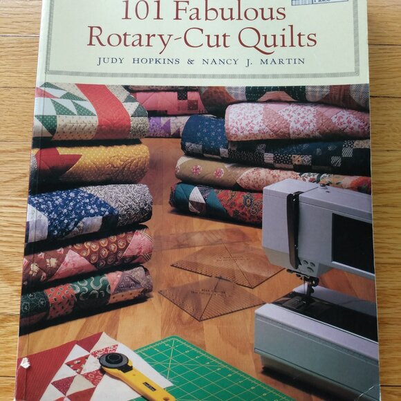 Vintage Quilting Pattern Book 101 Fabulous Rotary Cut Quilts Patchwork Place - Picture 2 of 16